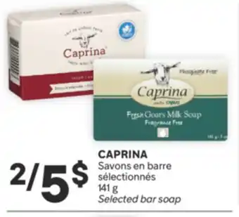 Brunet CAPRINA Savons en barre sélectionnés offer