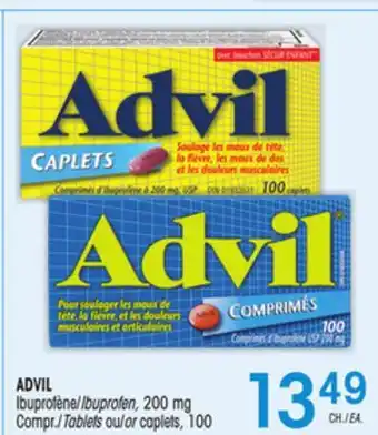 Uniprix ADVIL Ibuprofène/Ibuprofen, 200 mg offer