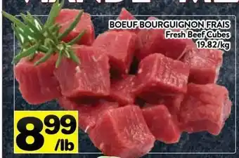 Supermarché PA Fresh Beef Cubes offer