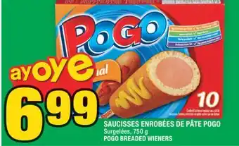 Super C SAUCISSES ENROBÉES DE PÂTE POGO | POGO BREADED WIENERS offer