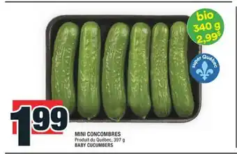 Super C MINI CONCOMBRES | BABY CUCUMBERS offer