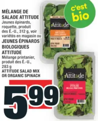 Super C MÉLANGE DE SALADE ATTITUDE | ATTITUDE SALAD MIX offer