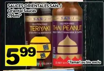 Supermarché PA SAN-J Oriental Sauces offer