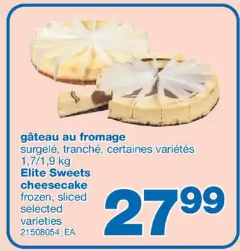 Wholesale Club GÂTEAU AU FROMAGE, 1,7/1,9 KG offer