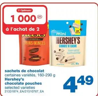 Wholesale Club SACHETS DE CHOCOLAT 160-290 G offer