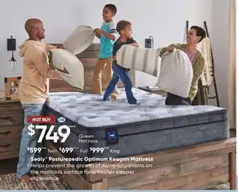 Dormez Vous Sealy Posturepedic Optimum Keagan Mattress offer