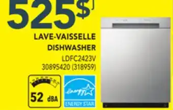 Réno Dépôt LAVE-VAISSELLE LG offer
