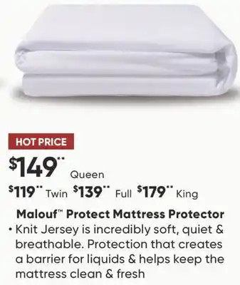 Dormez Vous Malouf Protect Mattress Protector offer