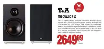 Centre Hi-Fi T+A THE CARUSO R 10 offer
