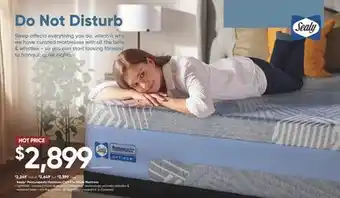 Dormez Vous Sealy Posturepedic Optimum Chill Trio Vesta Mattress offer