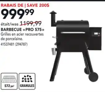 Réno Dépôt BARBECUE PRO 575 TRAEGER offer