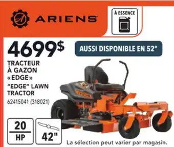 Réno Dépôt TRACTEUR À GAZON EDGE ARIENS offer