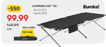 Pronature CAMPING COT XL offer