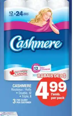 Jean Coutu CASHMERE Rolls offer