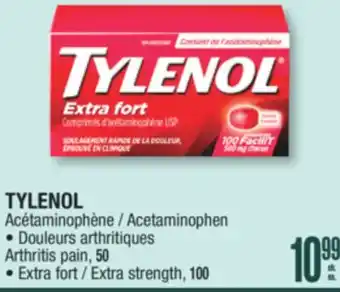 Jean Coutu TYLENOL Acetaminophen offer