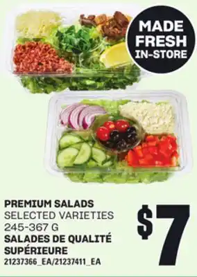 Independent City Market SALADES DE QUALITÉ SUPÉRIEURE, 245–367 G offer