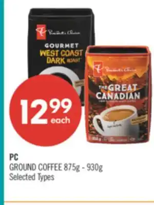 Shoppers Drug Mart PC GROUND COFFEE offer