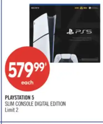 Shoppers Drug Mart PLAYSTATION 5 SLIM CONSOLE DIGITAL EDITION offer