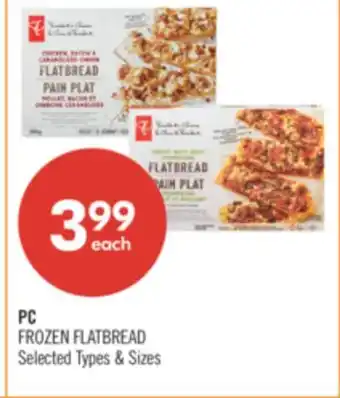 Shoppers Drug Mart PC FROZEN FLATBREAD offer