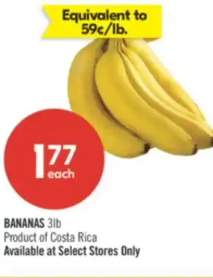 Shoppers Drug Mart BANANAS offer
