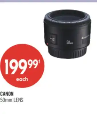 Shoppers Drug Mart CANON 50mm LENS offer