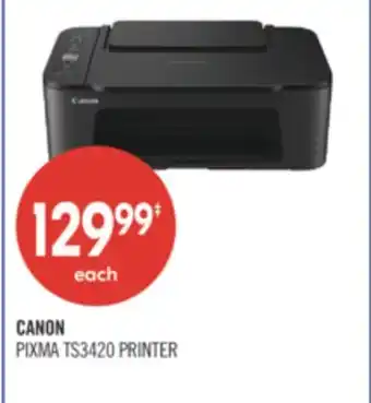 Shoppers Drug Mart CANON PIXMA TS3420 PRINTER offer