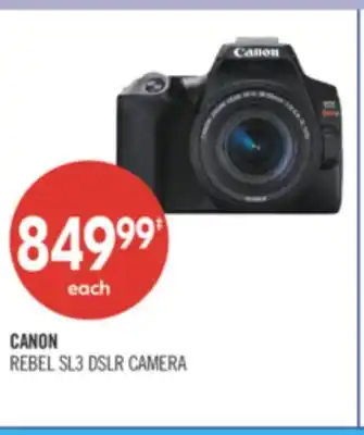 Shoppers Drug Mart CANON REBEL SL3 DSLR CAMERA offer