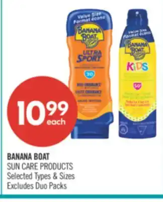 Shoppers Drug Mart BANANA BOAT SUN CARE PRODUCTS offer