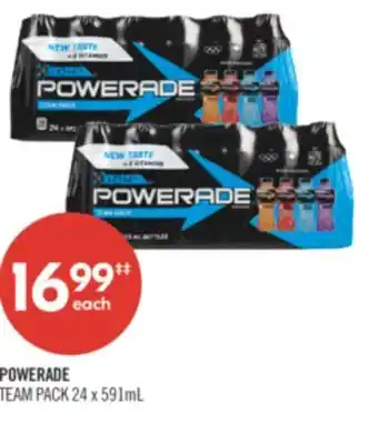 Shoppers Drug Mart POWERADE TEAM PACK offer