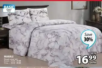 JYSK MARBLE Duvet cover set offer