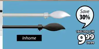 JYSK INHOME Curtain Rods offer