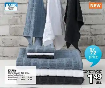 JYSK KARBY Hand towel offer