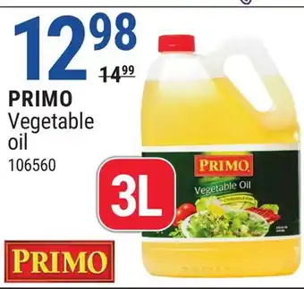 Rossy PRIMO Vegetable oil offer