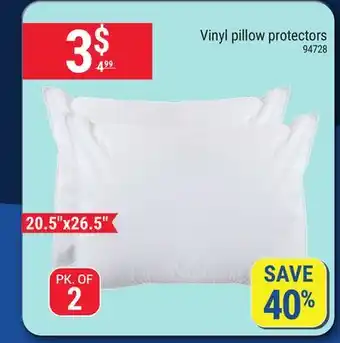 Rossy Vinyl pillow protectors offer