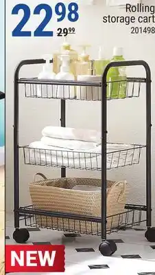 Rossy Rolling storage cart offer