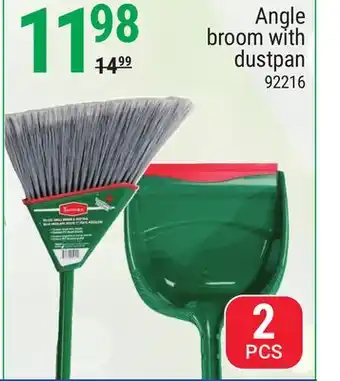 Rossy Angle broom with dustpan offer