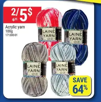 Rossy Acrylic yarn offer