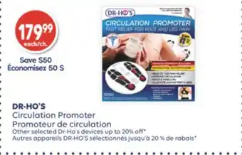 Wellwise by Shoppers DR-HO'S Promoteur de circulation offer