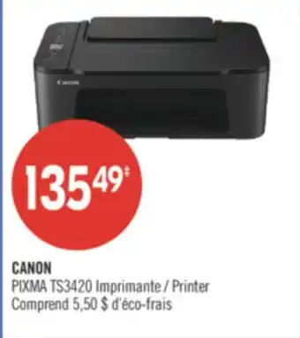Pharmaprix CANON PIXMA TS3420 Printer offer