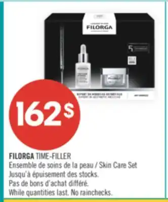 Pharmaprix FILORGA TIME-FILLER Skin Care Set offer