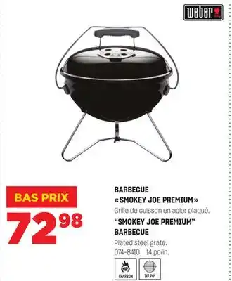 BMR BARBECUE SMOKEY JOE PREMIUM offer
