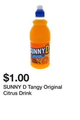 Dollarama SUNNY D Tangy Original Citrus Drink offer