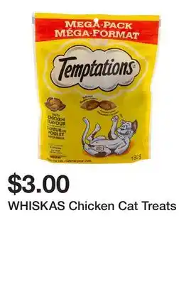 Dollarama WHISKAS Chicken Cat Treats offer