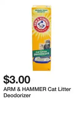 Dollarama ARM & HAMMER Cat Litter Deodorizer offer