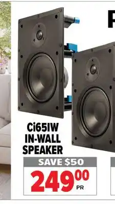 2001 Audio Video Ci65IW In Wall Speaker offer