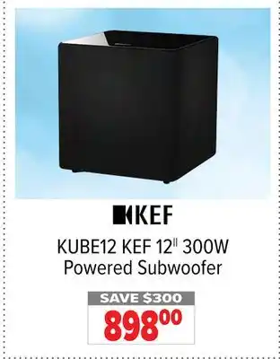2001 Audio Video KEF 12 300W Powered Subwoofer offer