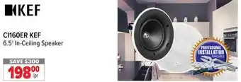 2001 Audio Video KEF 6.5|| In-Ceiling Speaker offer