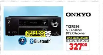 2001 Audio Video ONKYO 5.2 Channel DTS:X Receiver offer