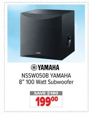 2001 Audio Video YAMAHA 8 100 Watt Subwoofer offer