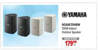 2001 Audio Video Yamaha 100W Indoor/Outdoor Speaker offer